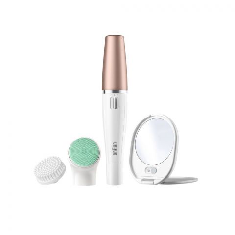 Braun Face Spa Facial Epilator & Cleansing & Skin Vitalizing System, 851V