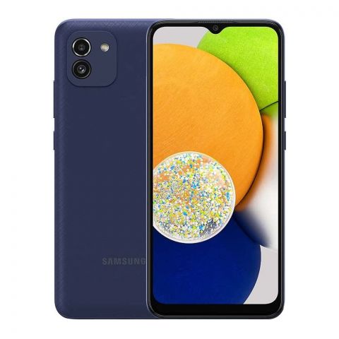 Samsung Galaxy A03 3/32GB, Blue, Mobile Set