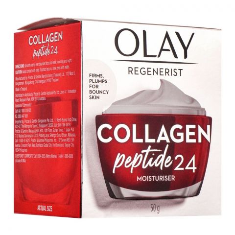 Olay Regenerist Collagen Peptide, 24 Moisturiser, 50g