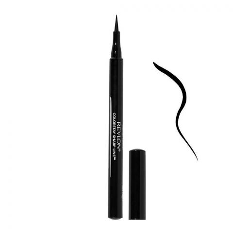 Revlon Colorstay Sharp Line Liquid Eye Pen, Ultra Classic, 01 Blakest Black