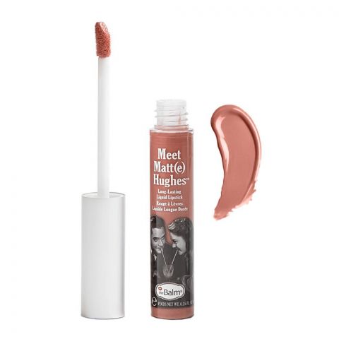 The Balm Meet Matt(e) Hughes Liquid Lipstick, Patient, 7.4ml 