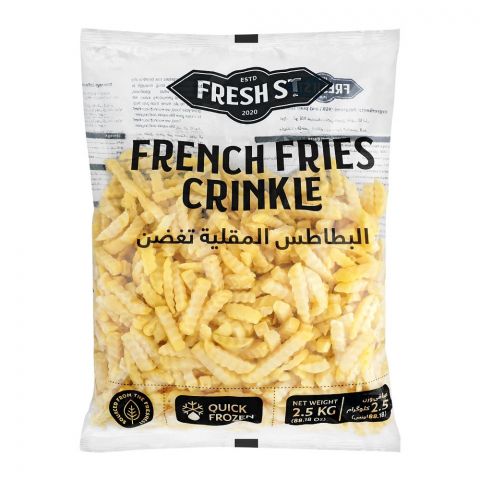 Fresh Street French Fries Crinkle 2.5KG