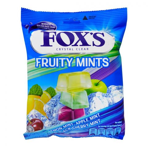 Fox's Fruity Mints Candy Pouch, 90g