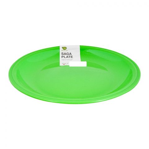 Appollo Saga Plate, Green