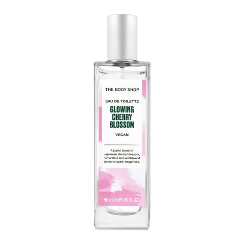 The Body Shop Glowing Cherry Blossom Vegan, Eau De Toilette, 50ml