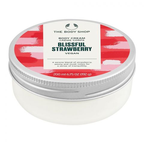 The Body Shop Blissful Strawberry Vegan The Body Cream, 200ml