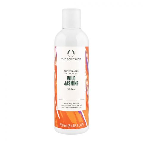 The Body Shop Wild Jasmine Vegan Shower Gel, 250ml