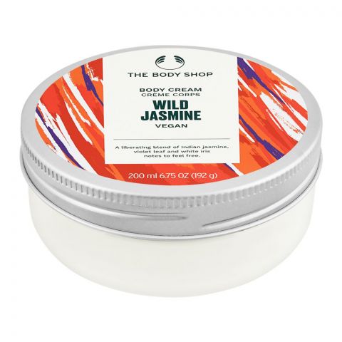 The Body Shop Wild Jasmine Vegan The Body Cream, 200ml