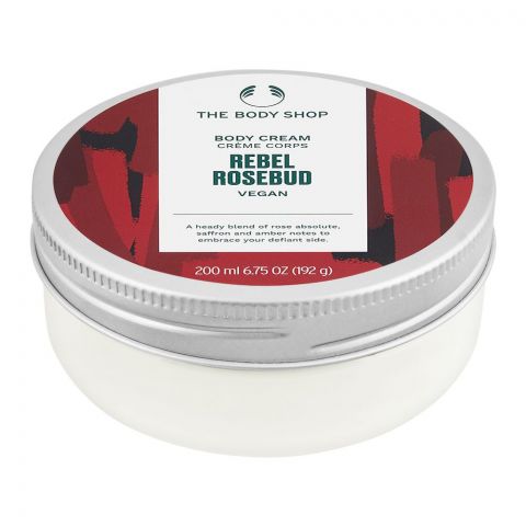 The Body Shop Rebel Rosebud Vegan The Body Cream, 200ml