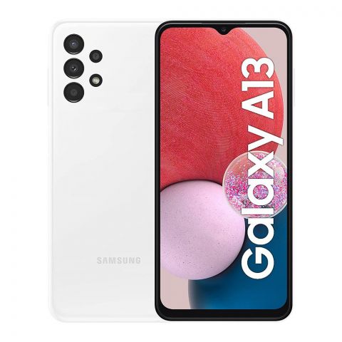 Samsung Galaxy A13 4/128GB, White, Mobile Set
