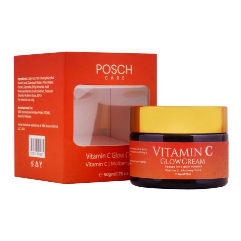 Posch Care Vitamin C Glow Cream, 50gm
