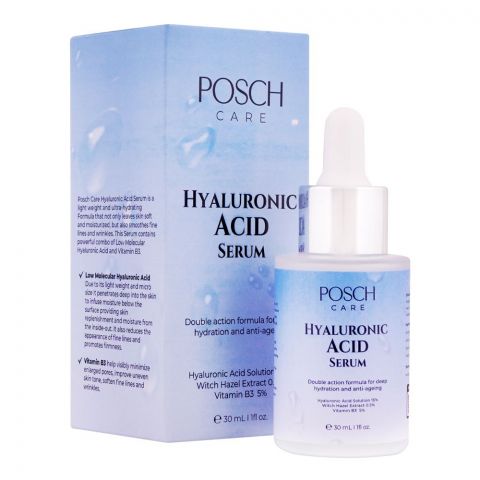 Posch Care Hyaluronic Acid Serum, 30ml
