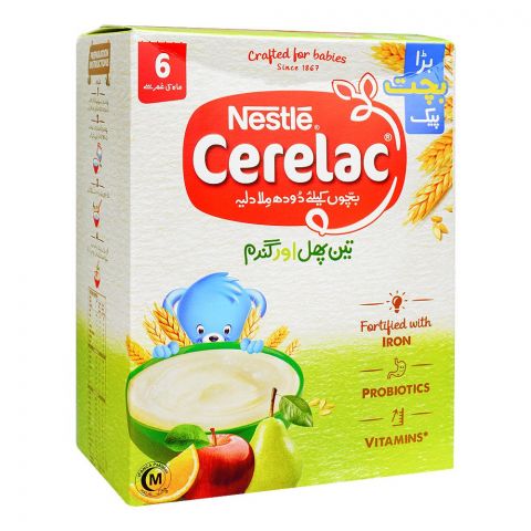 Nestle Cerelac 3-Fruit, For 6+ Months, 750g