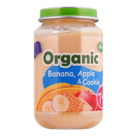 Deva Organic Banana, Apple & Cookie Baby Food, 7+, 190g