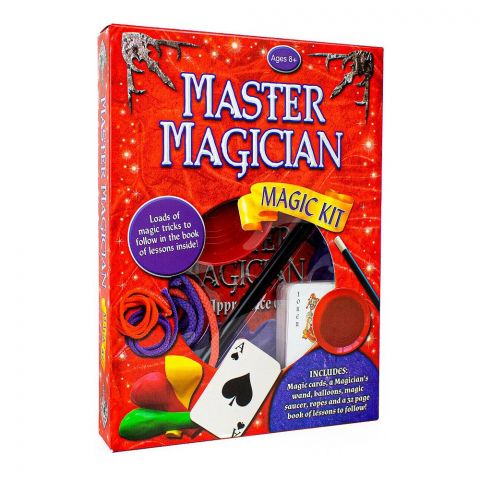 Master Magician Magic Kit Book