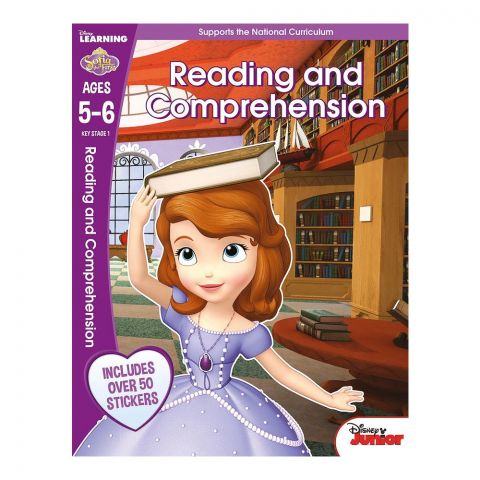 Sofia The First Reading And Comprehension, Ages 5-6 Book