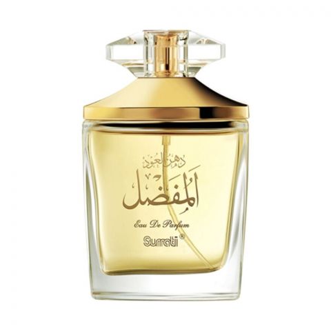 Surrati Mufaddal Dehan Oudh, Eau De Parfum, Fragrance For Men, 100ml