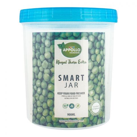 Appollo Smart Jar Large, Turquoise, 900ml