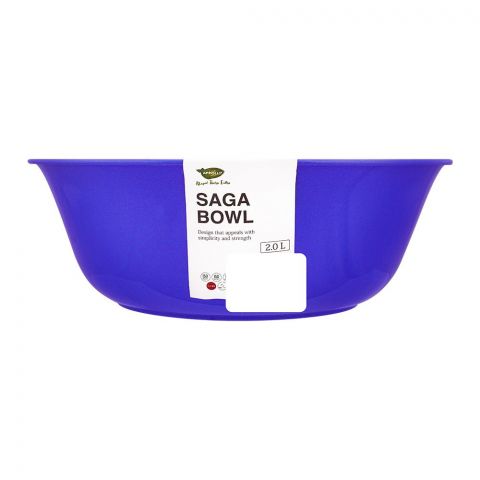Appollo Saga Bowl, Blue, 2 Liters