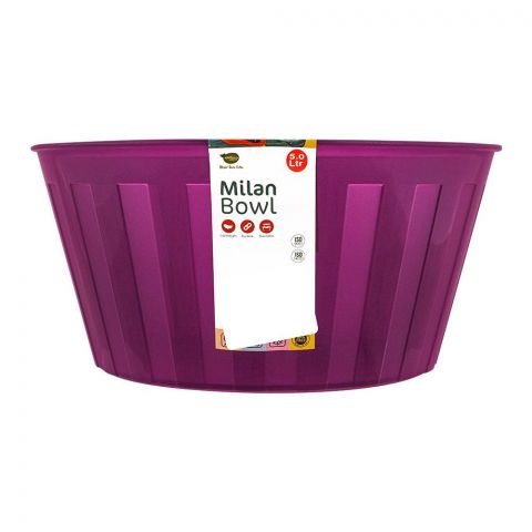 Appollo Milan Bowl, Purple, 5 Liters