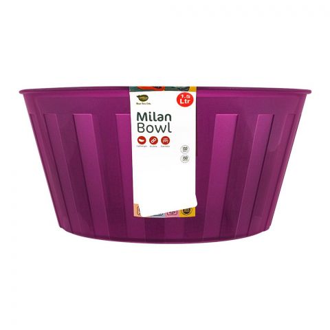 Appollo Milan Bowl, Purple, 1.5 Liters