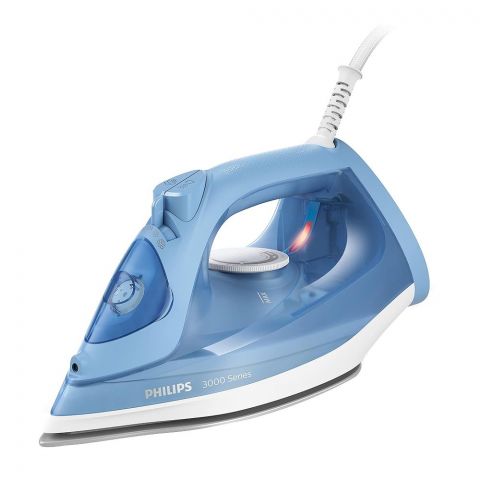 Philips 3000 Series Steam Iron, 2200W, Drip Stop, 300ml Water Tank, Continuous Steam, DST-3020/20