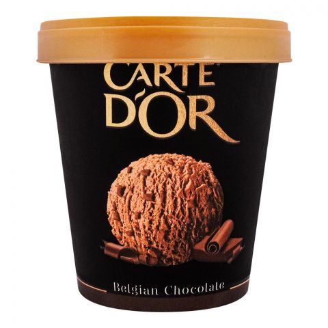 Carte D`Or Belgian Chocolate Ice Cream, 800ml