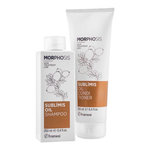 Framesi Morphosis Sublimis Oil Shampoo 250ml + Conditioner, 250ml