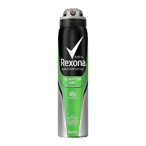 Rexona Men Motion Sense Quantum Dry 48hrs Antiperspirant Body Spray, 250ml