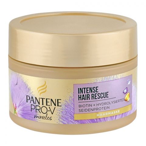 Pantene Intense Hair Rescue Hair Mask, 160ml