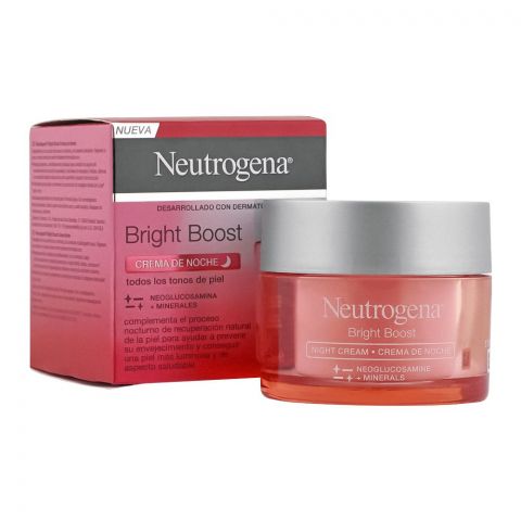 Neutrogena Bright Boost Night Cream, 50ml