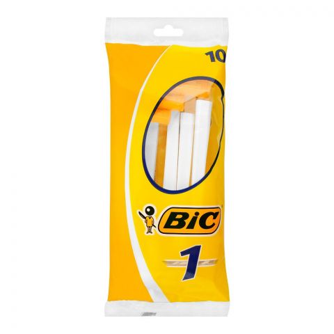 BIC 1 Disposable Razor, 10-Pack