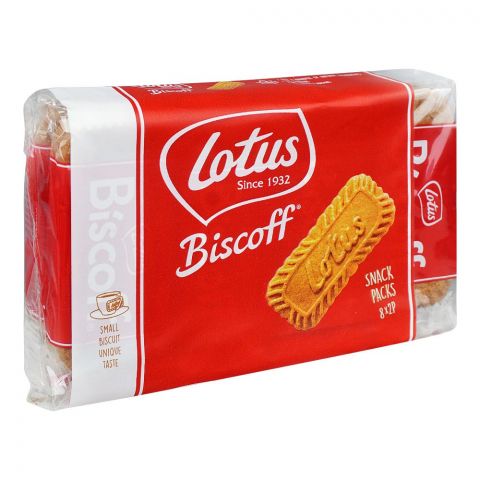 Lotus Biscoff Biscuits Snack Pack, 124g