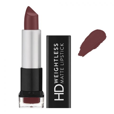Flormar HD Weightless Matte Lipstick, 16, Luscious Berry