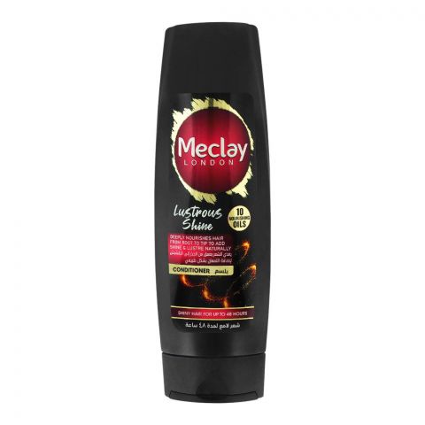 Meclay London 10 Nourishing Oils Lustrous Shine Conditioner, 180ml