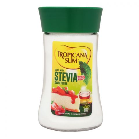 Tropicana Slim Stevia Sweetener, 210g Bottle