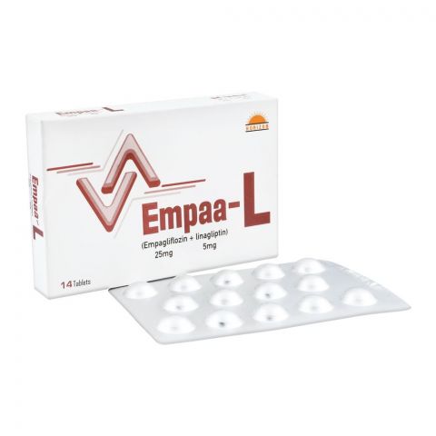 Horizon Pharma Empaa-L Tablet, 25mg+5mg, 14-Pack