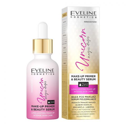 Eveline Unicorn Magic Drops 2-In-1 Make-Up Primer & Beauty Serum, 30ml