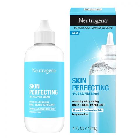 Neutrogena Skin Perfecting Smoothing & Brightening Daily Liquid Exfoliate, 118ml
