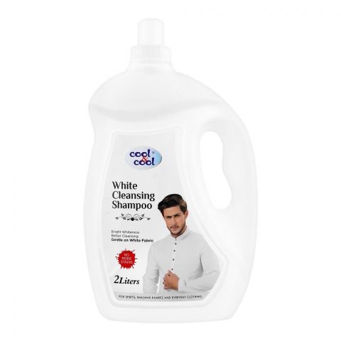 Cool & Cool White Cleansing Shampoo, 2Ltr