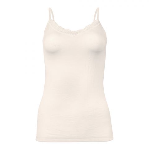 Q-EN Bamboo Camisole Off-White 705