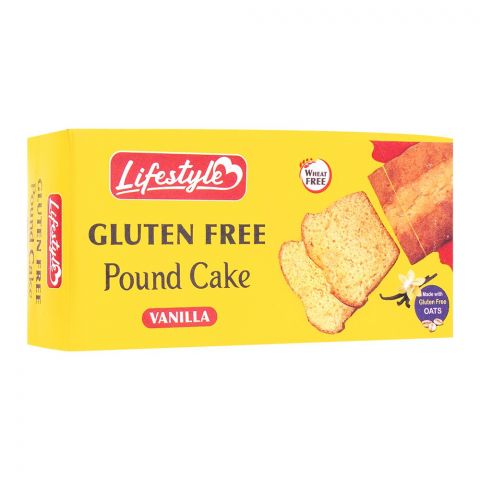 Lifestyle Gluten Free Vanilla Pound Cake, 200g