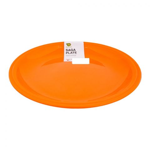Appollo Saga Plate, Orange