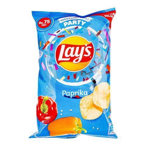 Lay's Paprika Potato Chips, Halal, 90g