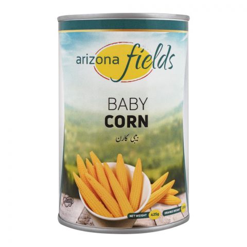 Arizona Fields Baby Corn, Halal, 425g