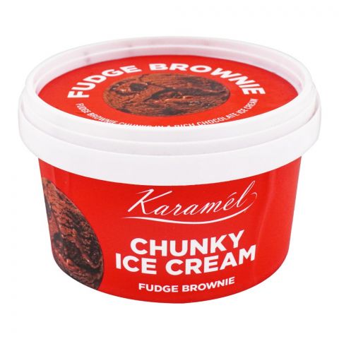 Karamel Fudge Brownie Chunky Ice Cream, 275ml