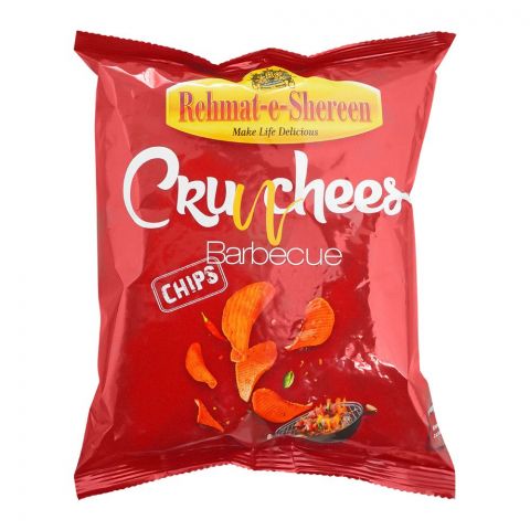 Rehmat-e-Shereen Crunchees, Barbecue Chips, 80g