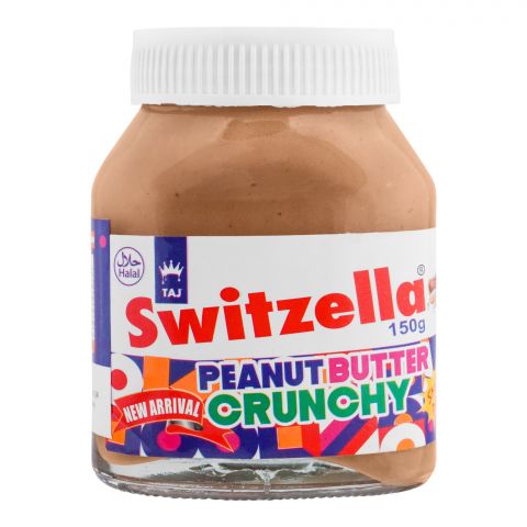 Switzella Peanut Butter Crunchy, 150g