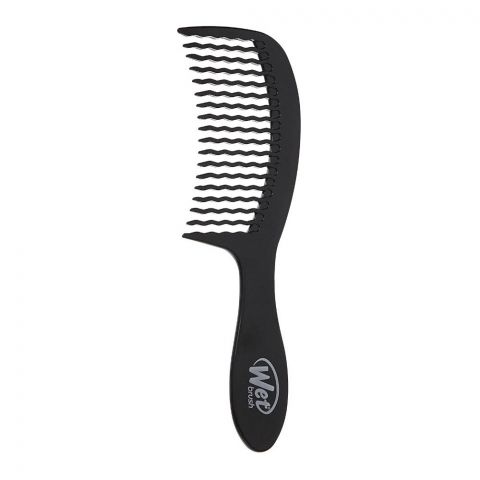 Wet Brush Detangling Comb, 0620W-BK, Black