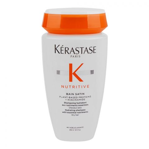 Kerastase Nutritive Bain Satin Shampoo, For Normal To Slightly Dry Hair, 250ml